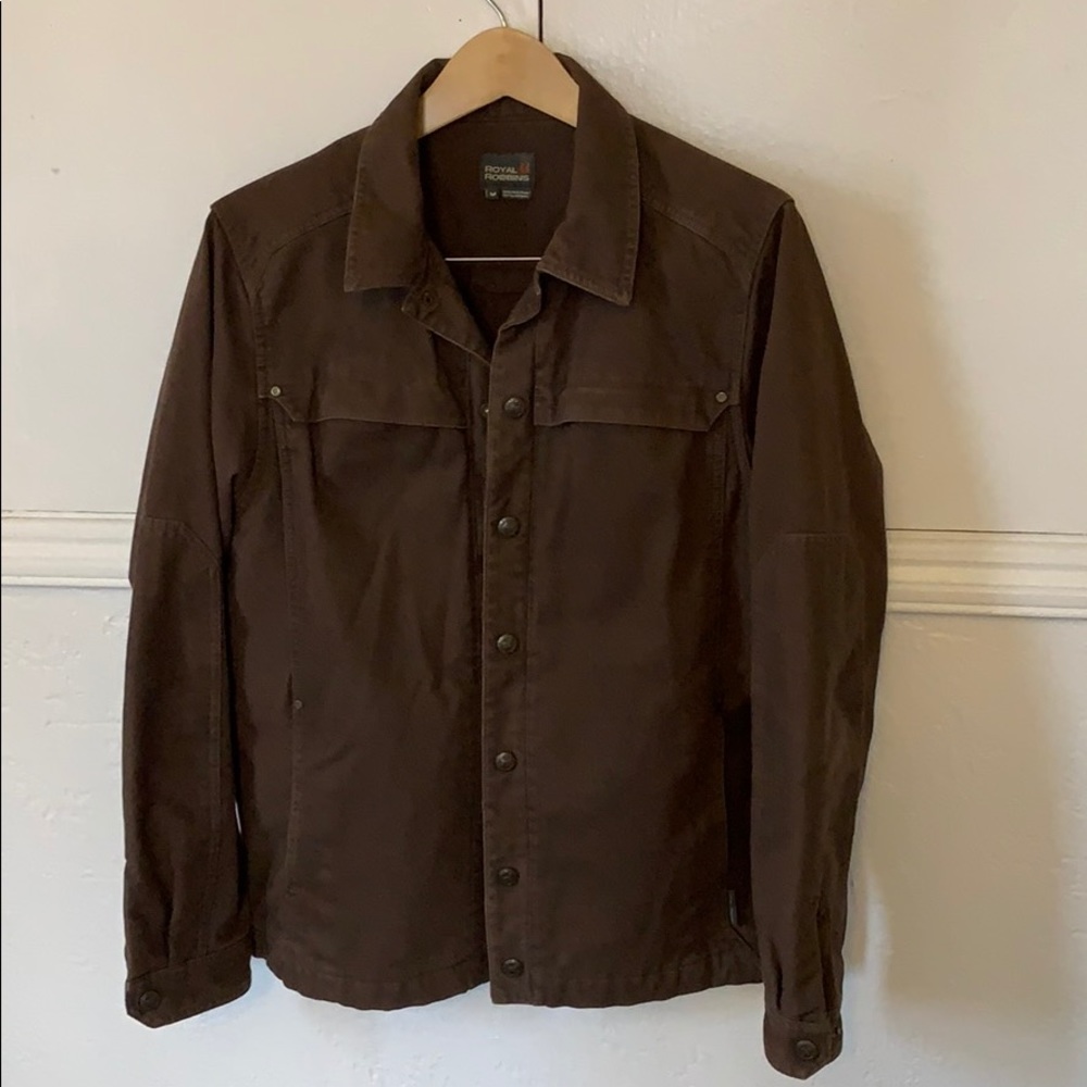 Royal Robbins Brown Corduroy Jacket